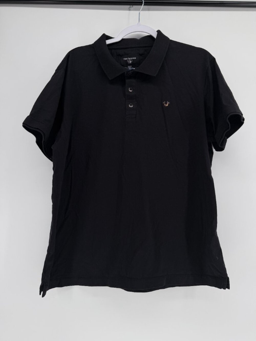 Men's True Religion black 2x polo